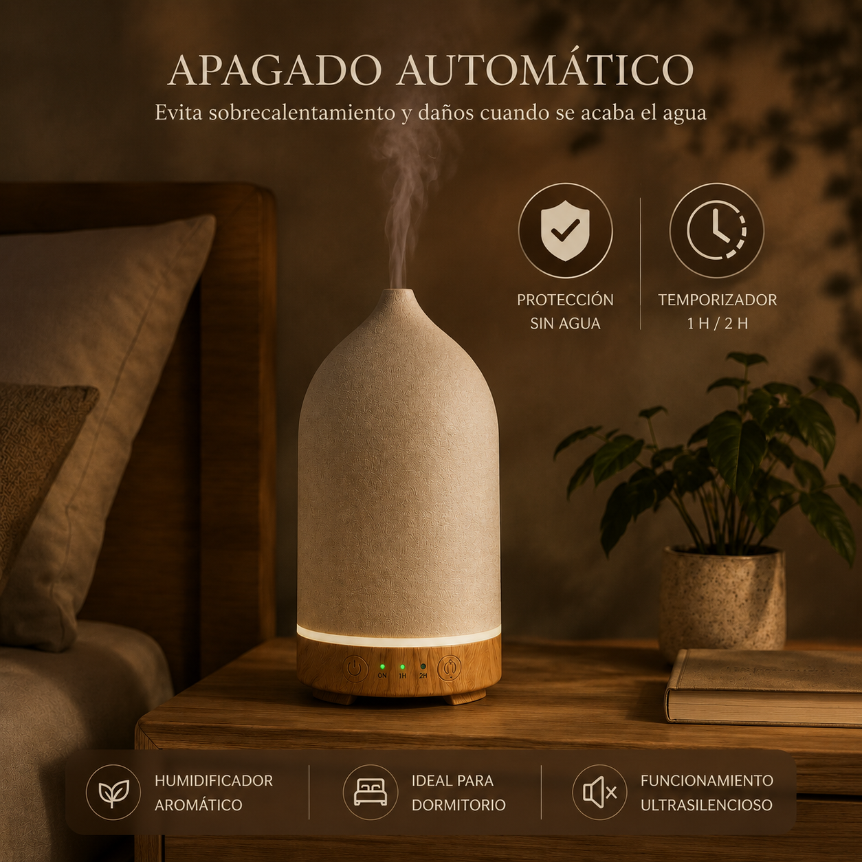 Difusor Cerámica · Edición Noche