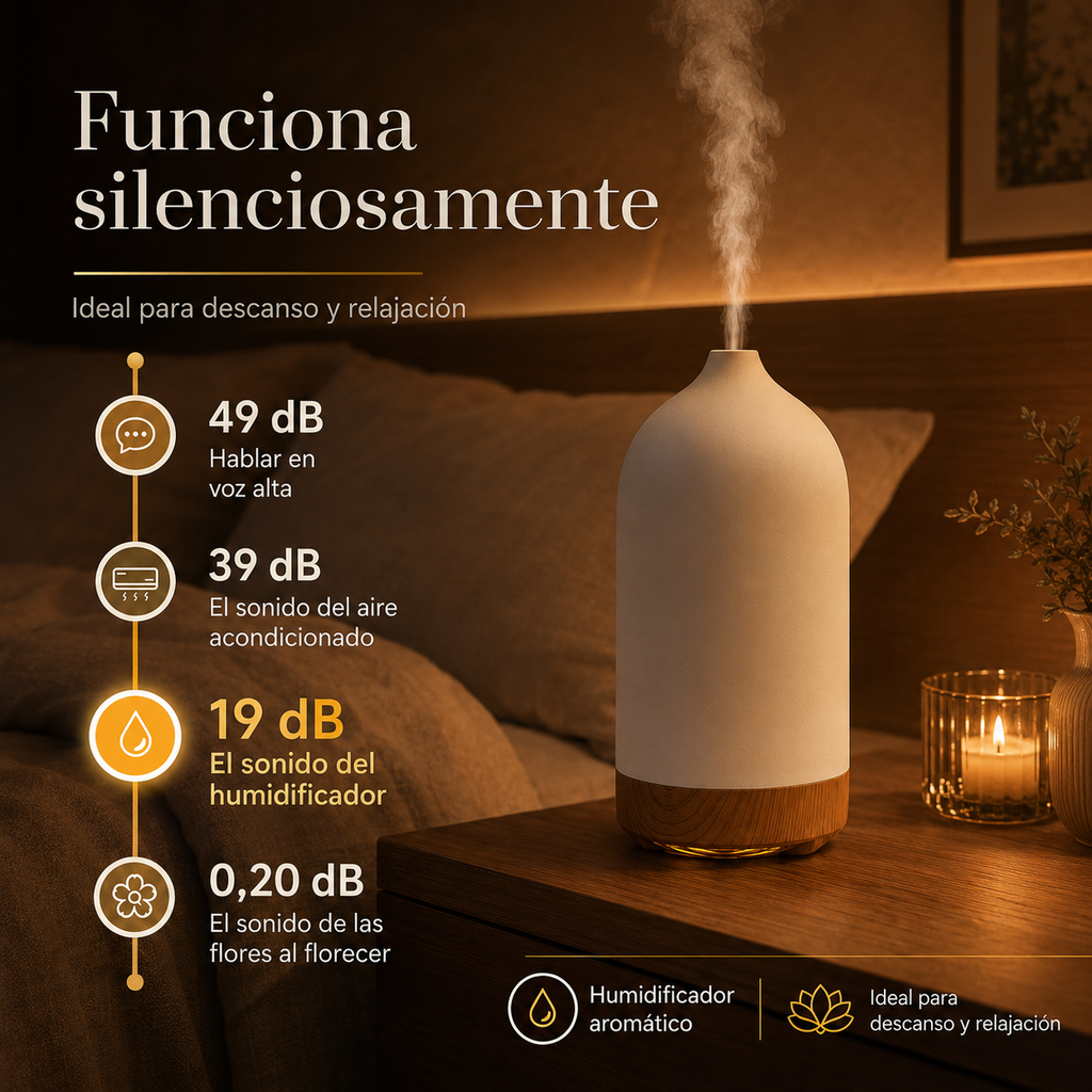 Difusor Cerámica · Edición Noche